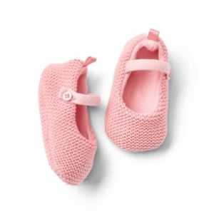 Baby GAP Knit Coral Booties NWT
